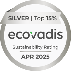 Ecovadis Award Silver 2025 April