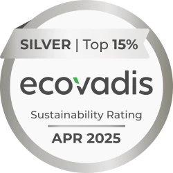 Ecovadis Award Silver 2025 April