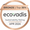 Ecovadis Bronze Logo 2024